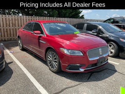 2017 Lincoln Continental Select