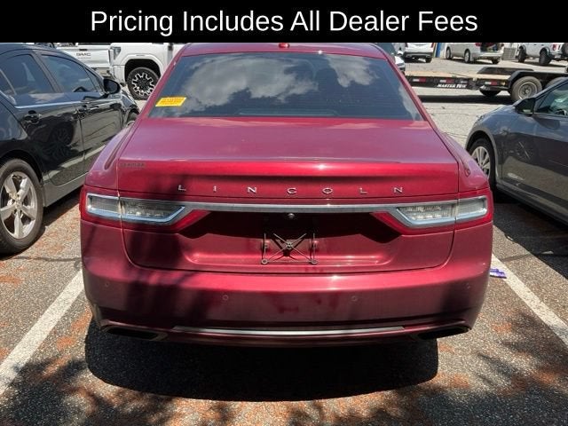 2017 Lincoln Continental Select