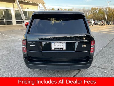 2019 Land Rover Range Rover SC