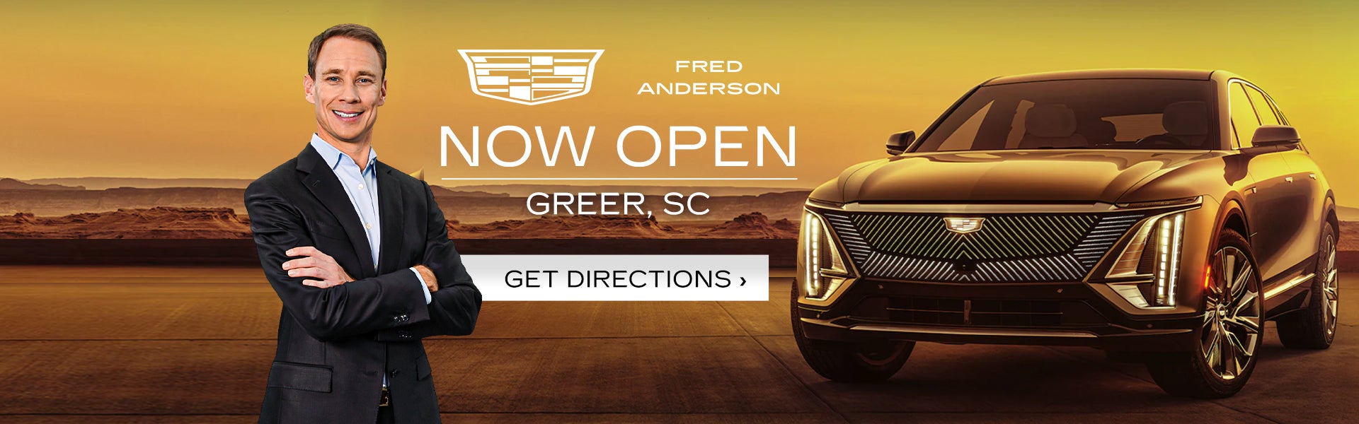 Fred Anderson Cadillac Now Open - Get Directions