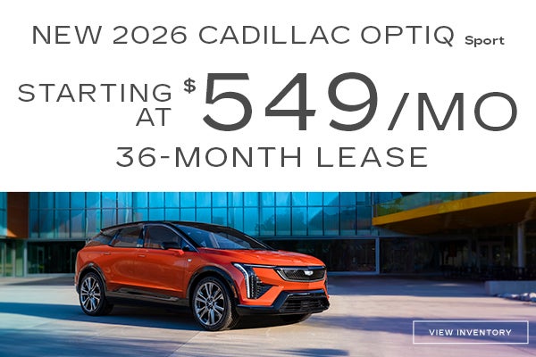 New 2026 Cadillac Optiq